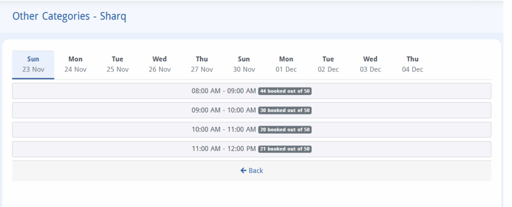 Date And Time For Baladiya Card Appointment