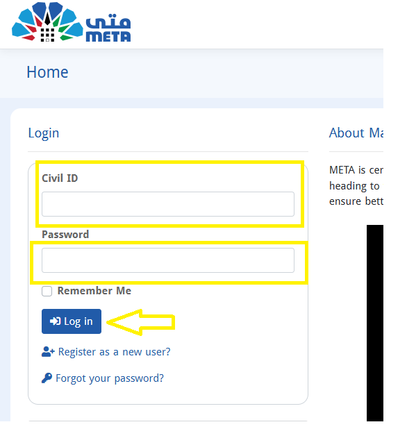 Meta Portal login Account