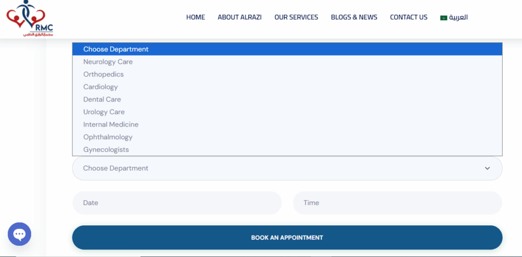 Orthopedics Appointment